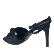 KURT GEIGER 225-KENSINGTON SANDAL-BLACK-LEATHER 8489900109