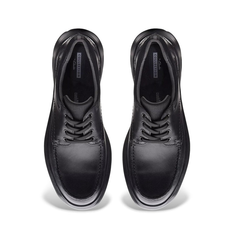 CLARKS COTRELL EDGE 26137385 BLK SMOOTH -51663