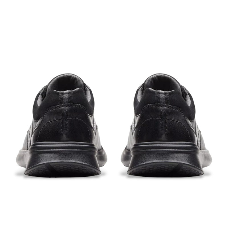 CLARKS COTRELL EDGE 26137385 BLK SMOOTH -51663