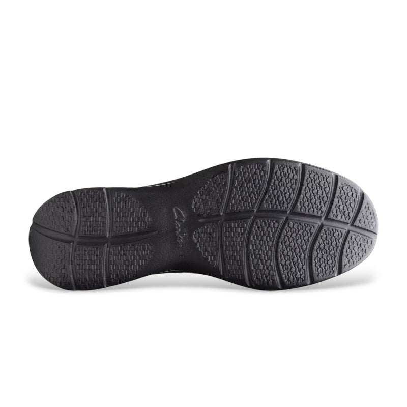 CLARKS COTRELL EDGE 26137385 BLK SMOOTH -51663