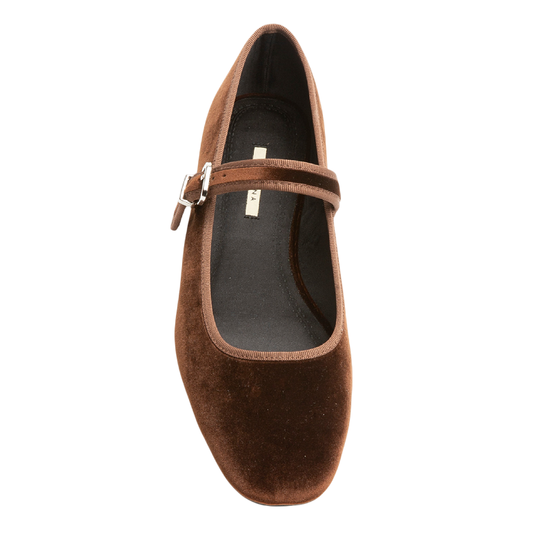 CORINA MARY JANE M5630 COLOR MARRON-  52107