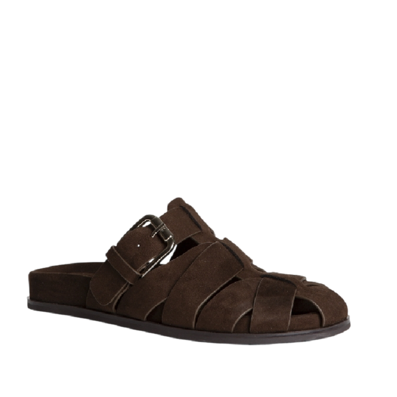 Corina sandalia plana M6412 Café  -53386