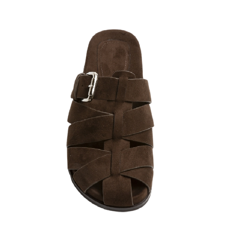 Corina sandalia plana M6412 Café  -53386