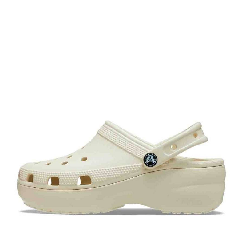 Crocs Classic Platform Clog W 206750 Beige -51307