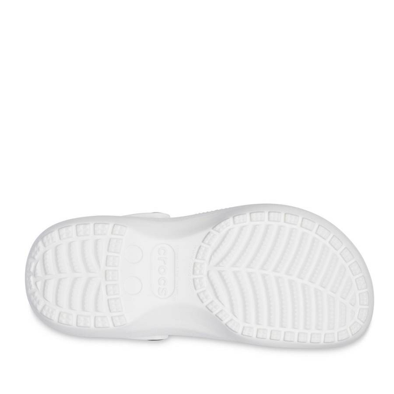 Classic platform clog w BLANC CRO|206750|100B