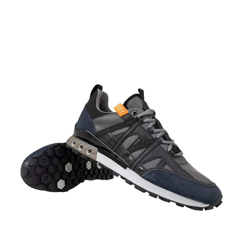Cruyff Fearia Futura - Wave Mesh/Suede CC253150 Azul -51533