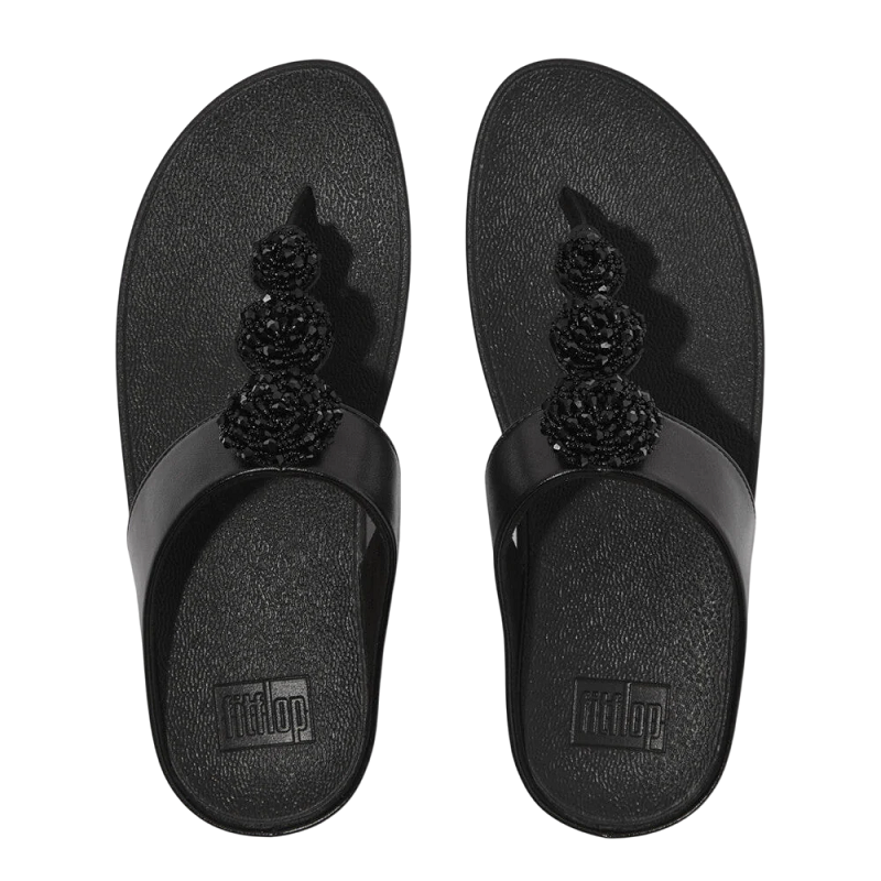 Fitflop Iu1-565 Metallic Black -51334