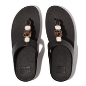 Fitflop W Fino multi-stone leather IU9-090 NEGRO -51330
