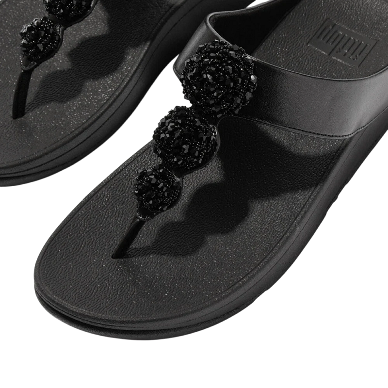 Fitflop Iu1-565 Metallic Black -51334