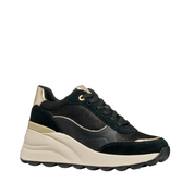 Geox D Spherica EC13 A - Camoscio B D45WAA*0MA22 Negro -51641