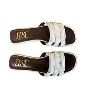 ITSE SANDALIA PLANA VIRGI BLANCO -53039