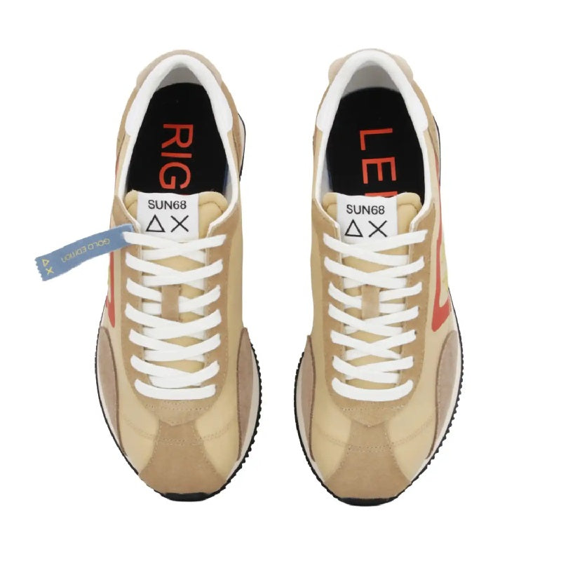 SUN68 EASY RUNNER SCPZ36124 BEIGE -52641