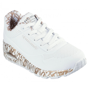 Skechers Uno - Loving Love 155506 White / Rose Gold -50088