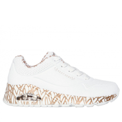 Skechers Uno - Loving Love 155506 White / Rose Gold -50088