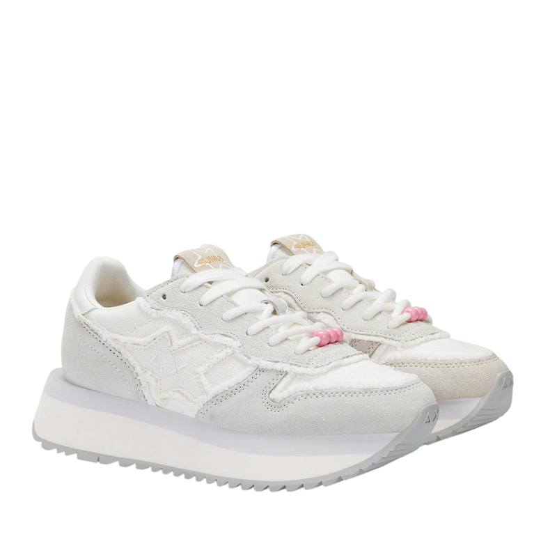 Sun68 Big Stargirl Canvas SCPZ35216 Blanco -50178