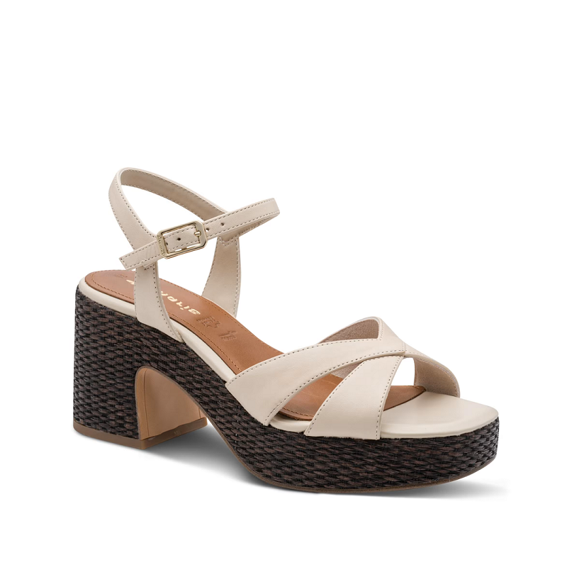 Tamaris Women Sandals 1-28313-44 BEIGE -52740
