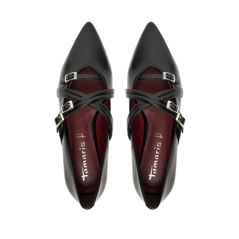 Tamaris Woms Ballerina 1-22160-45 Negro -51512
