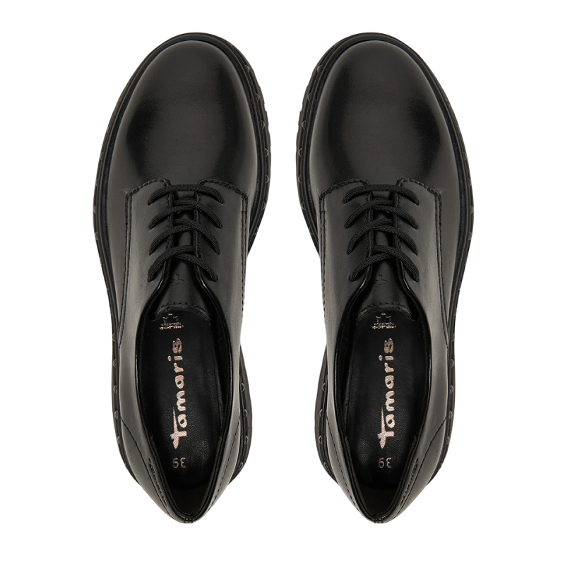 Tamaris Women Lace-up 1-23748-45 Negro -51515