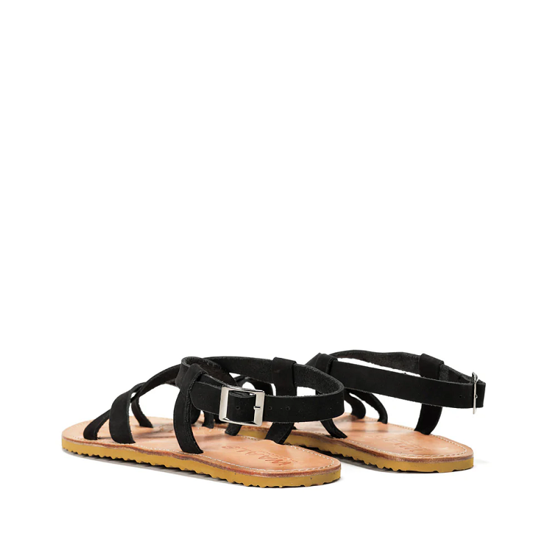 Waals sandalia barefoot hancrafted Natur I muj 70 black  -53498