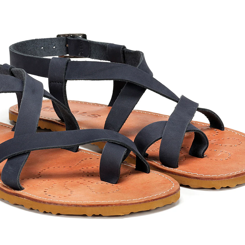 Waals barefoot hancrafted Natur I muj 70 Navy  -53497