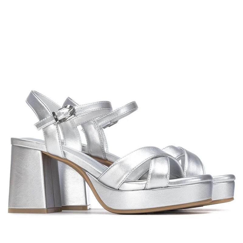 Xti sandalia sra 145288 Plata  -53331