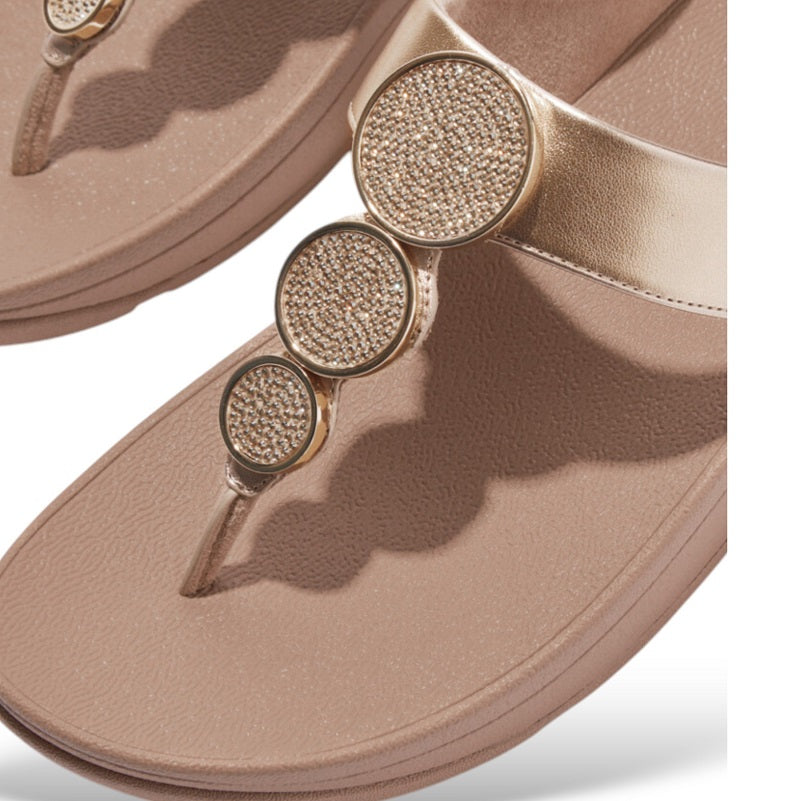 Fitflop W Halo bead-circle metallic  HJ1-c22 ORO -51327